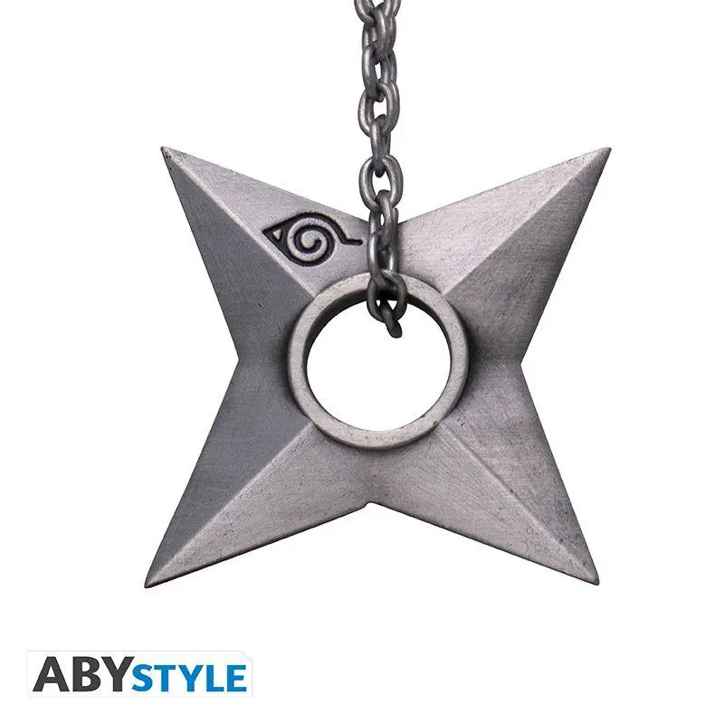 "Naruto Shippuden - Keychain 3D \"Shuriken Konoha\" | Deutsch | 2025"-image