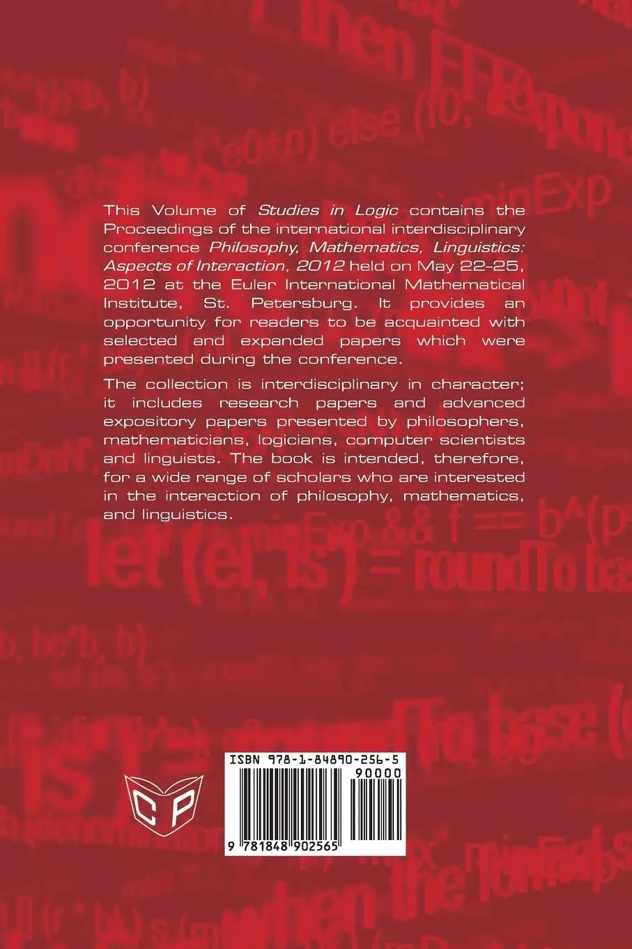 Proceedings of the International Conference Philosophy, Mathematics ...