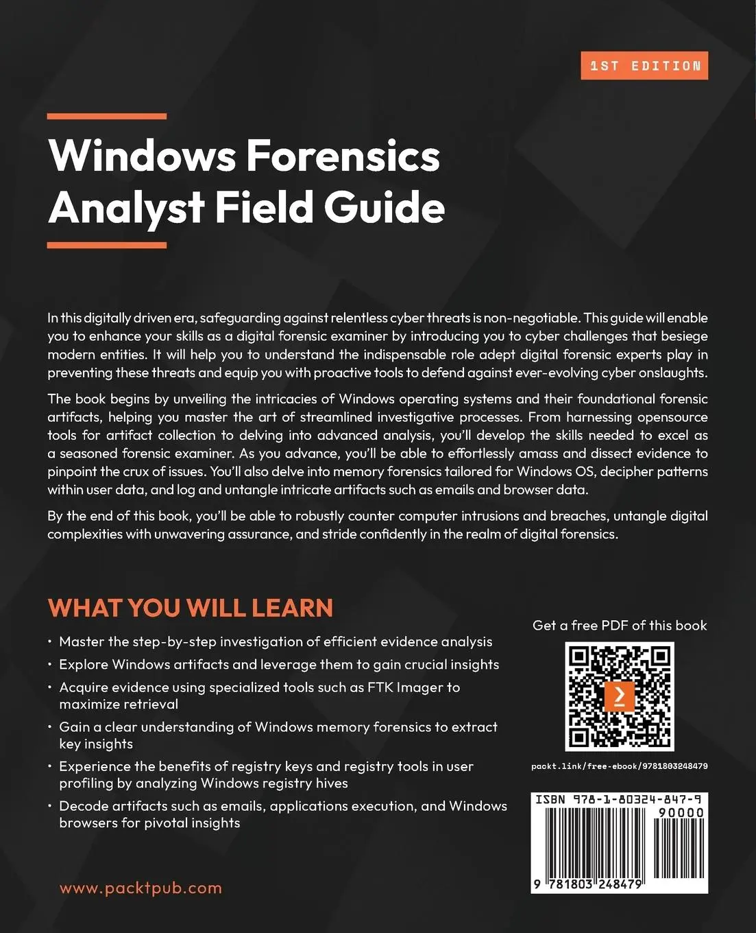 Windows Forensics Analyst Field Guide | Muhiballah Mohammed ...